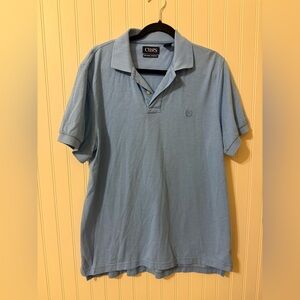 Chaps Light Blue Men's Polo Shirt